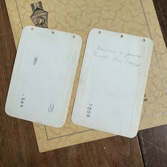 The Baldwin Studio St. Louis, Mo Photo Prints 1930s Bernice & James Bond - Picture 4 of 10